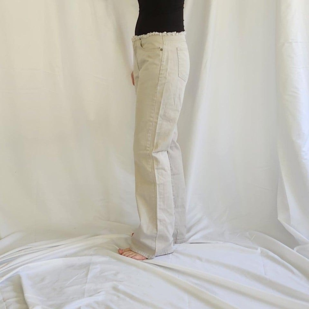 Y2K Low Rise Khakis - Picture 2 of 4